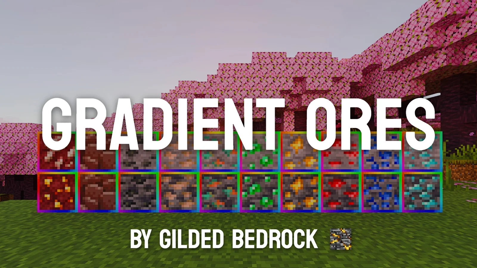 Animated Outlined Ores — Bedrock Edition — screenshot 1
