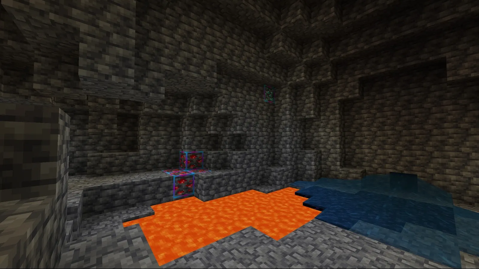 Animated Outlined Ores — Bedrock Edition — screenshot 3