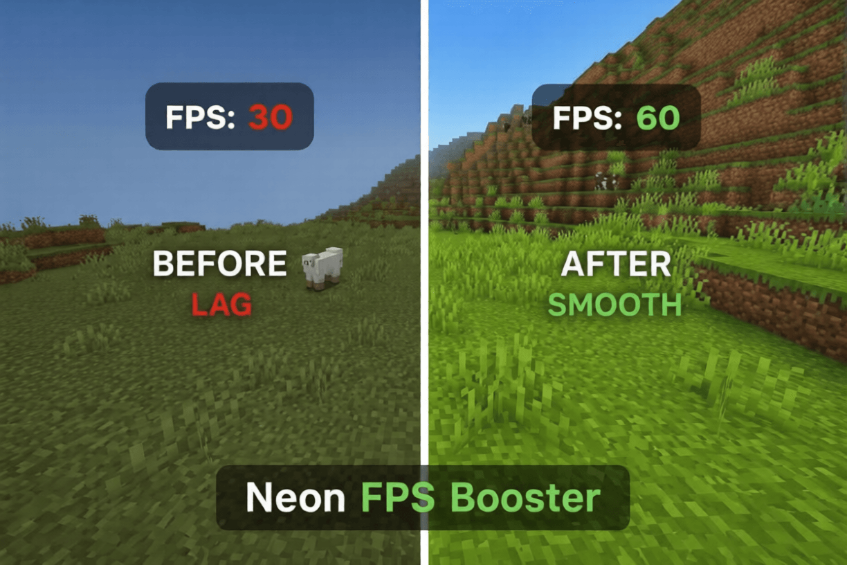 Neon FPS Booster — screenshot 1