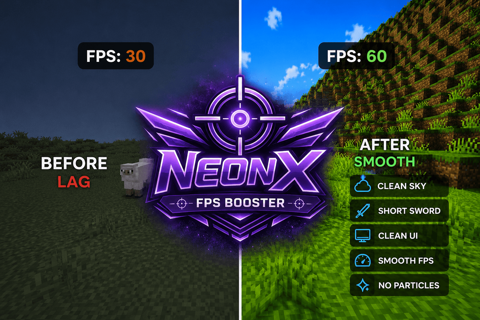 NeonX FPS Booster — screenshot 1