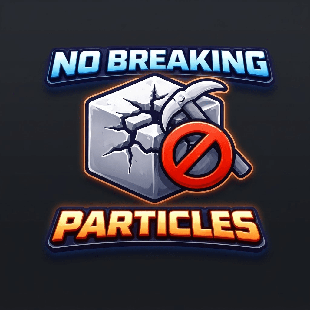 No Breaking Particles — Minecraft Bedrock Texture Pack Download