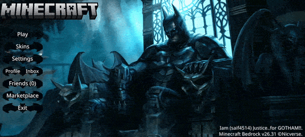 Animated Batman UI — screenshot 1