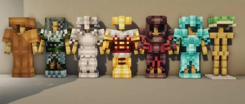 Dukette's Armors (Bedrock Edition) — screenshot 1