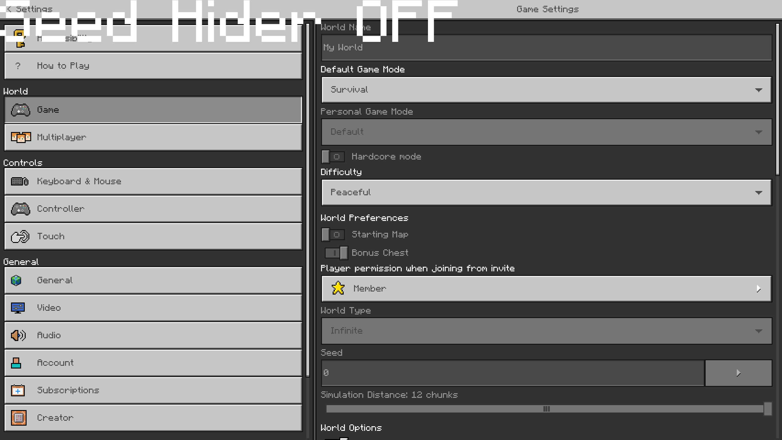 Seed Hider — screenshot 2