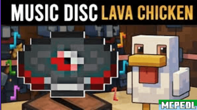 Lava Chicken -Music Disc Ported for bedrock — screenshot 1