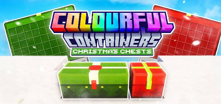 Colourful Container BE: Christmas Chests [Addon] — screenshot 1
