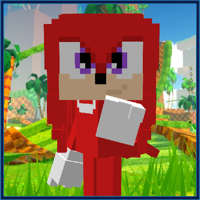 Knuckles the Echidna 4d skin