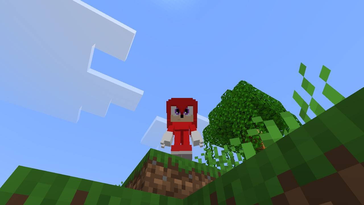 Knuckles the Echidna 4d skin — screenshot 3