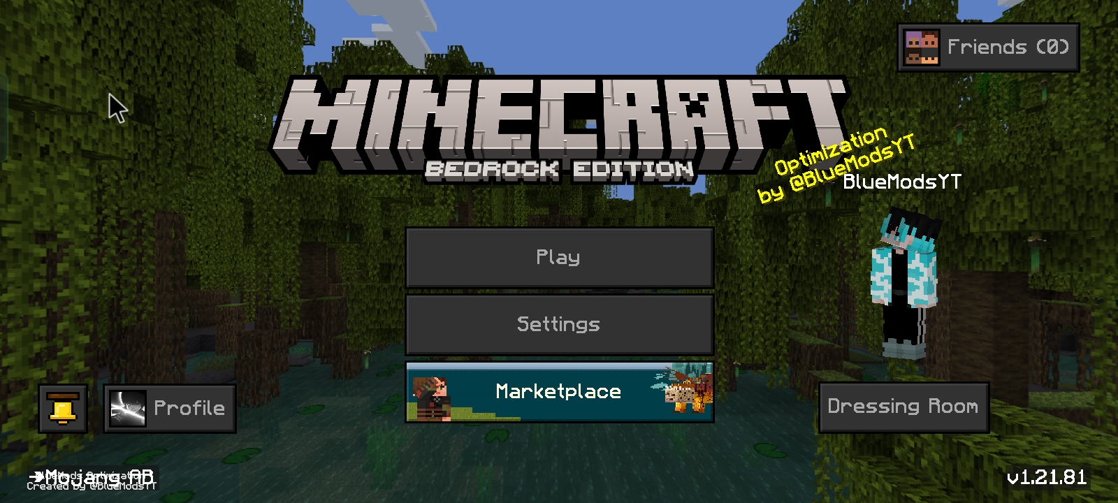 BlueMods Optimization (FPS Booster) — screenshot 2
