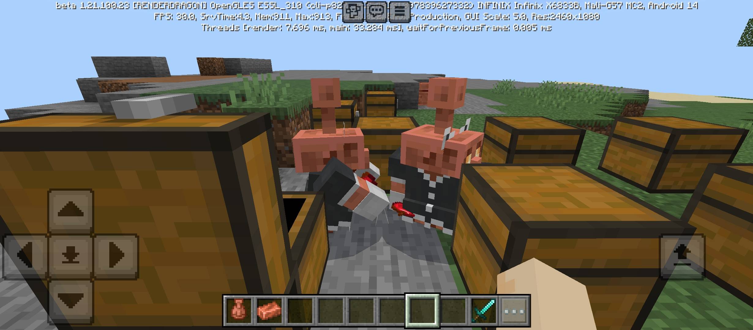 Maid copper golem — screenshot 3