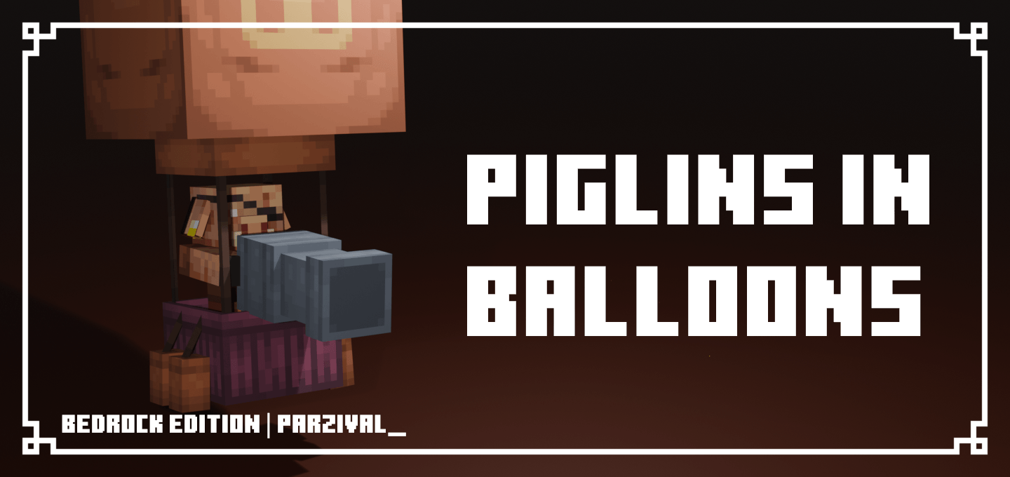 Piglins in Balloons — screenshot 1