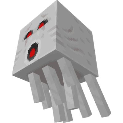 The new emissive ghast texture