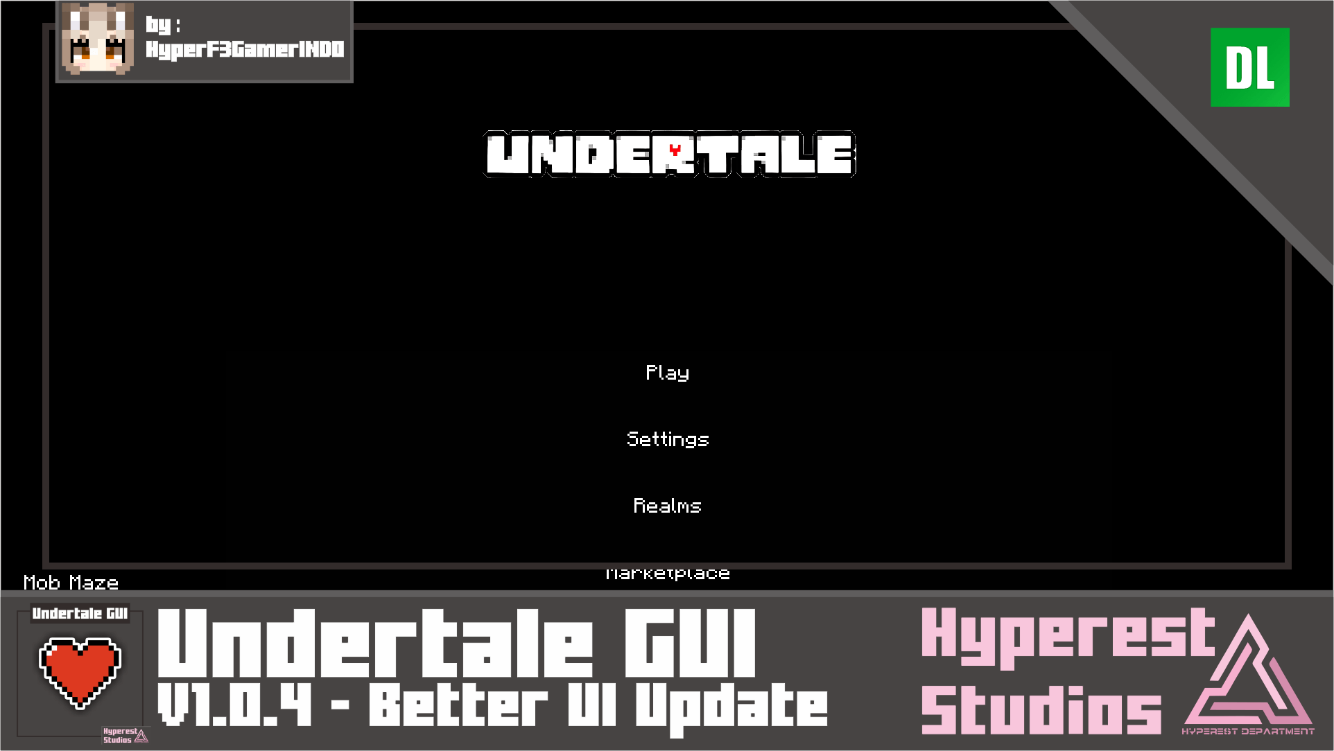 Undertale GUI | v1.0.4 Better UI Update — screenshot 1