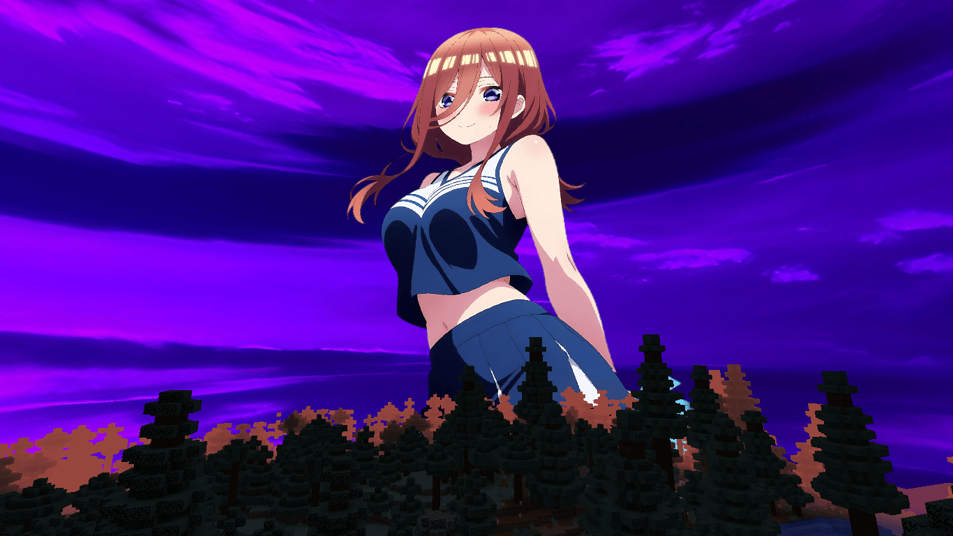 Miku Nakano sky night — screenshot 3