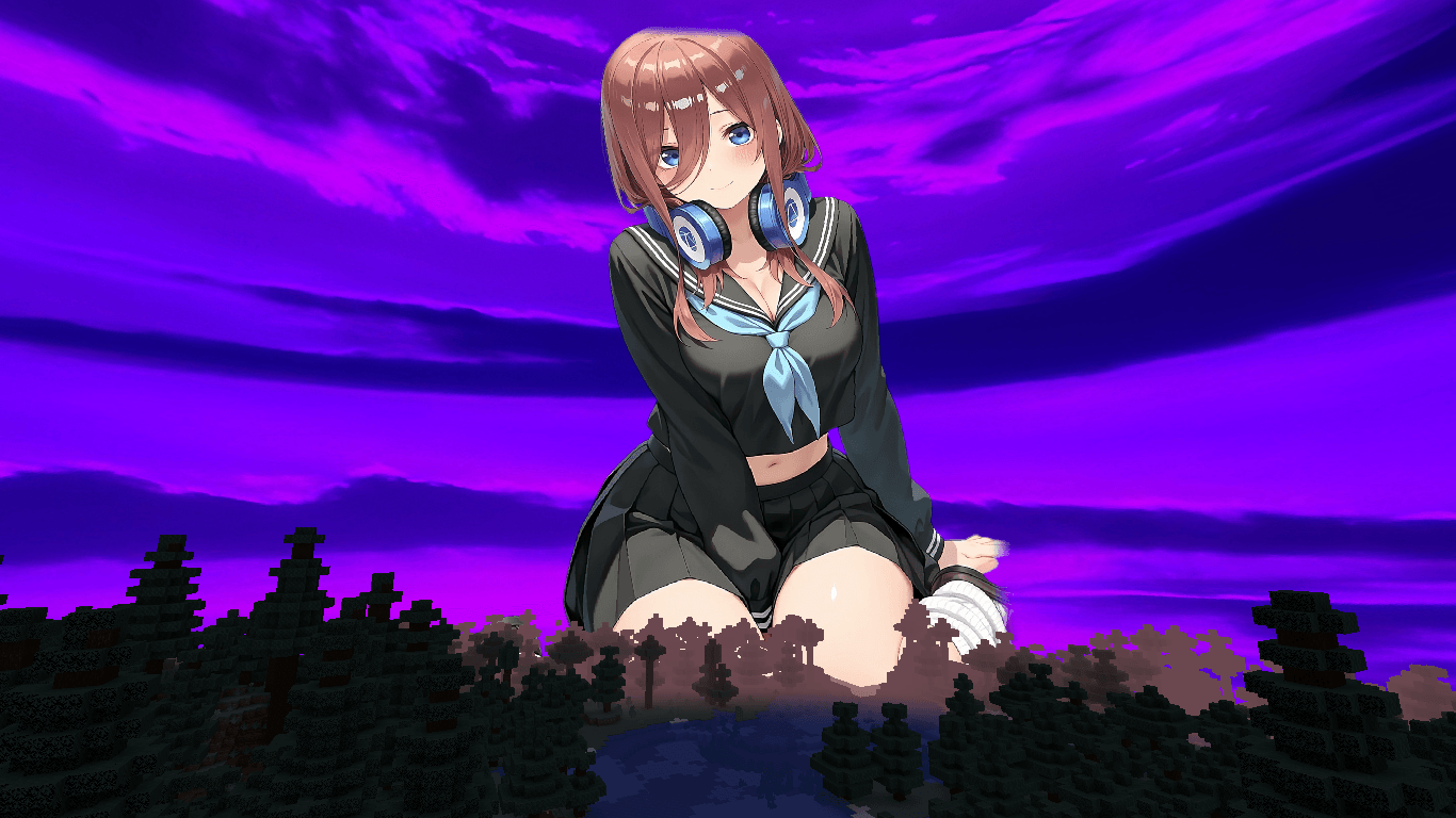 Miku Nakano sky night — screenshot 4