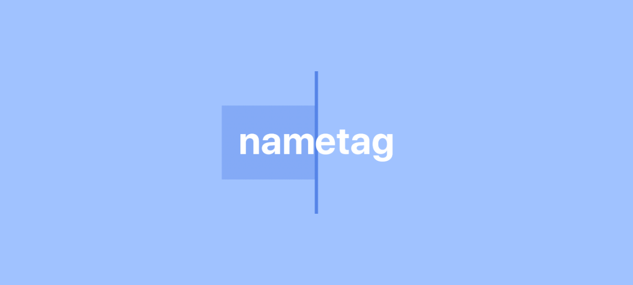 no nametag background — screenshot 1