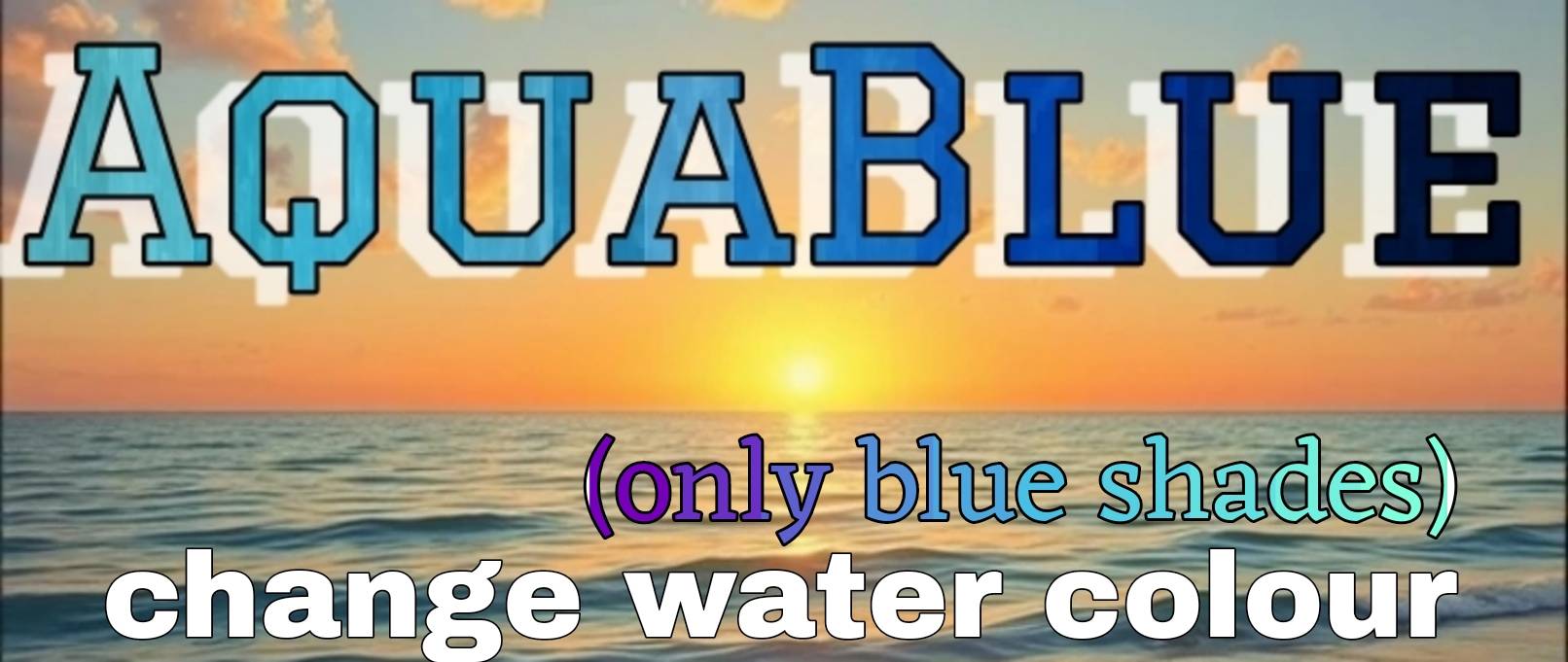 Blue water colour varient — screenshot 1