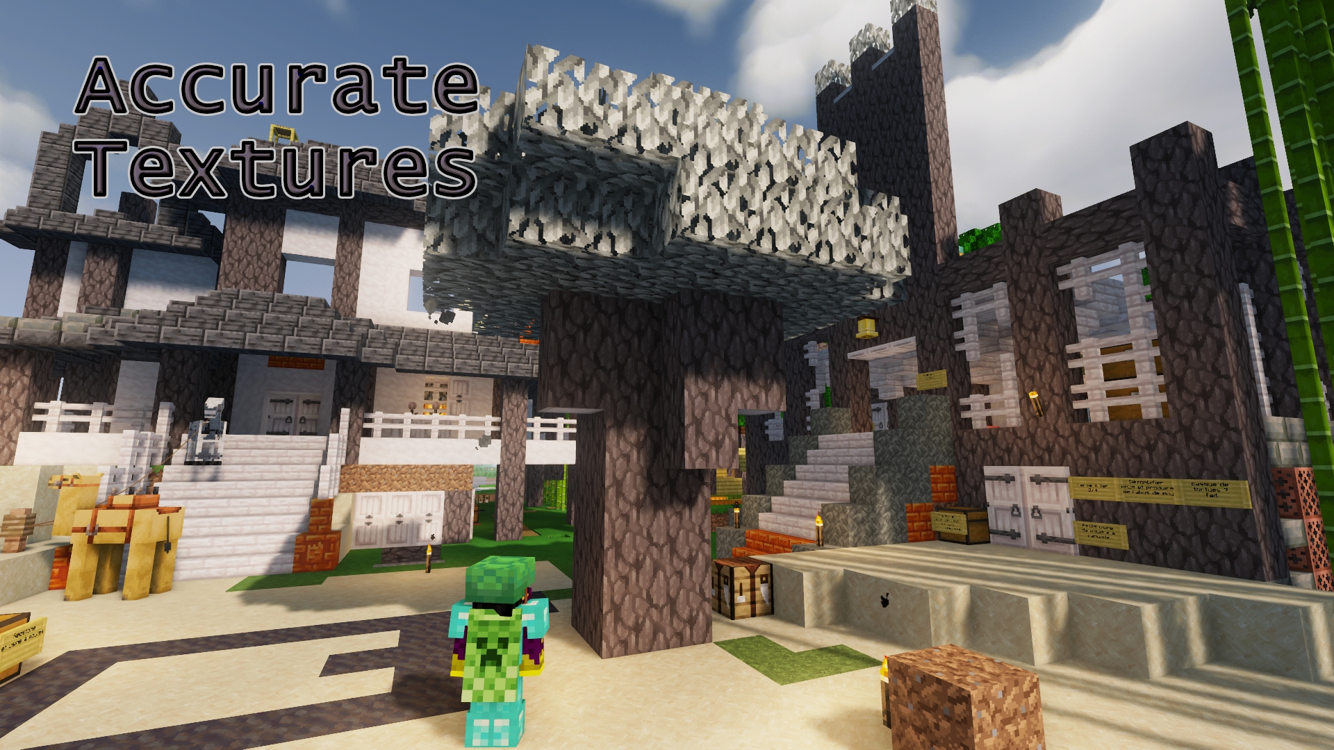 Accurate Textures Bedrock ed. — screenshot 1