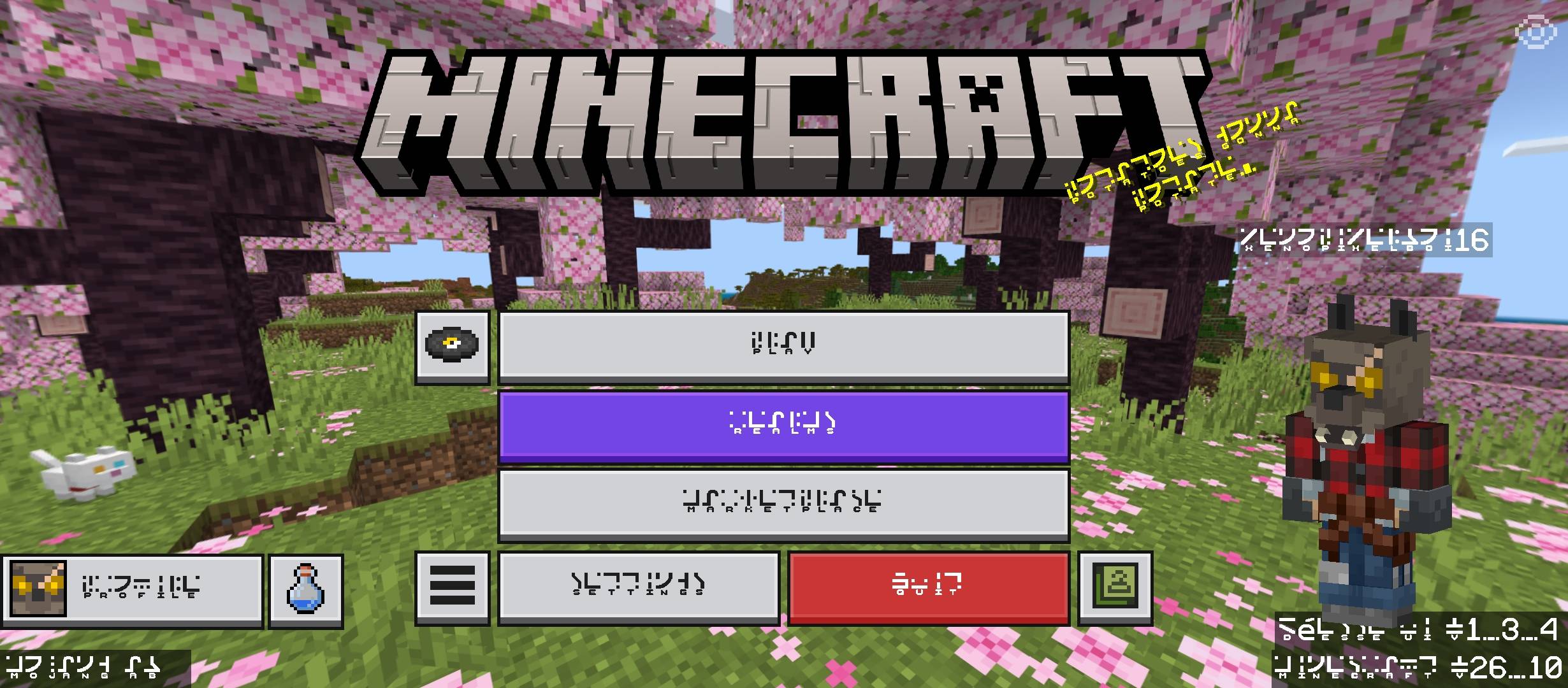 Standard Galactic Alphabet Font — screenshot 2