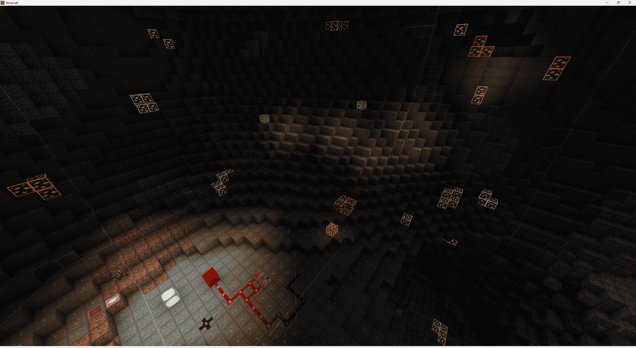 红区亮显夜矿透 RedstoneTech Shader — screenshot 2