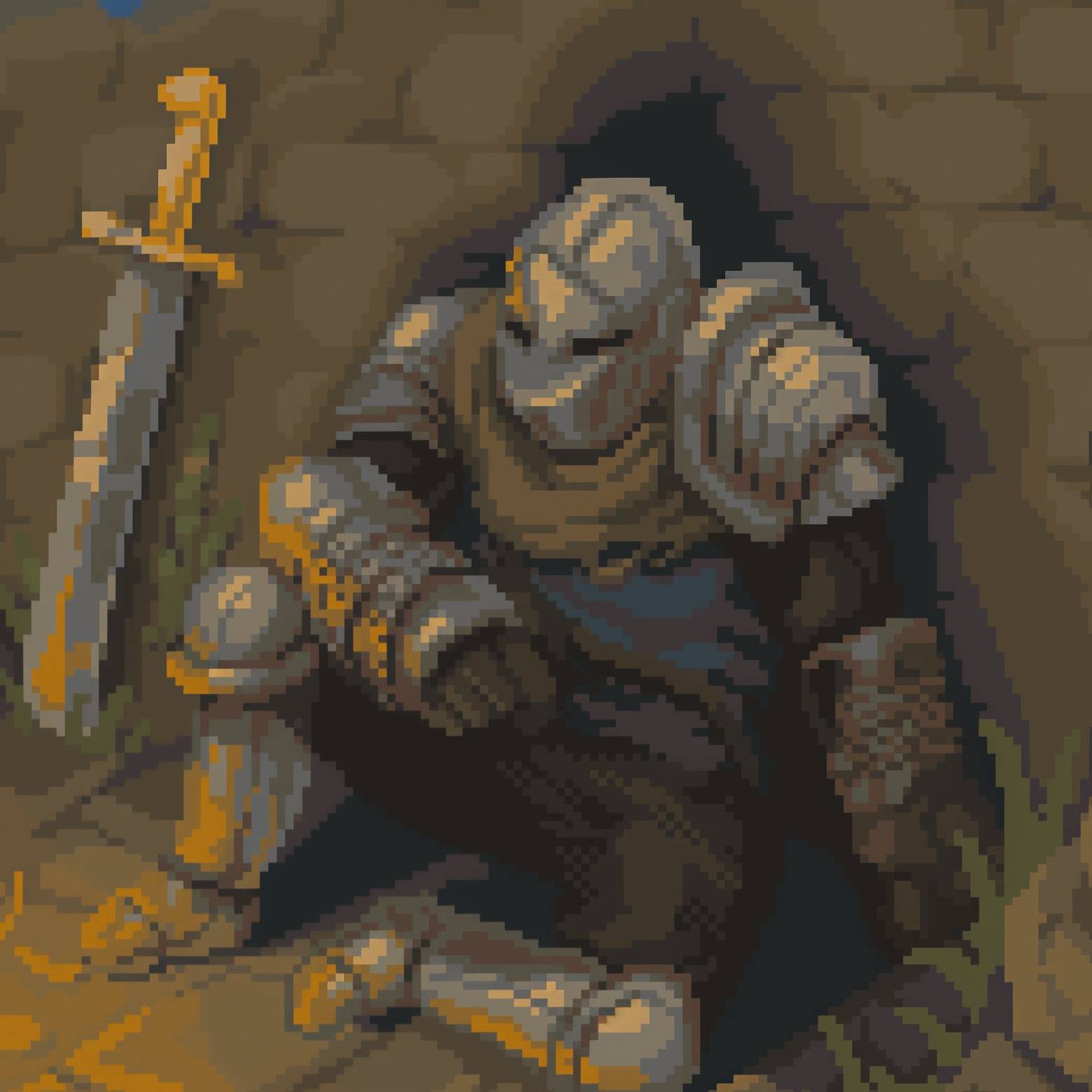 Ashfall Knight Animated UI — screenshot 2