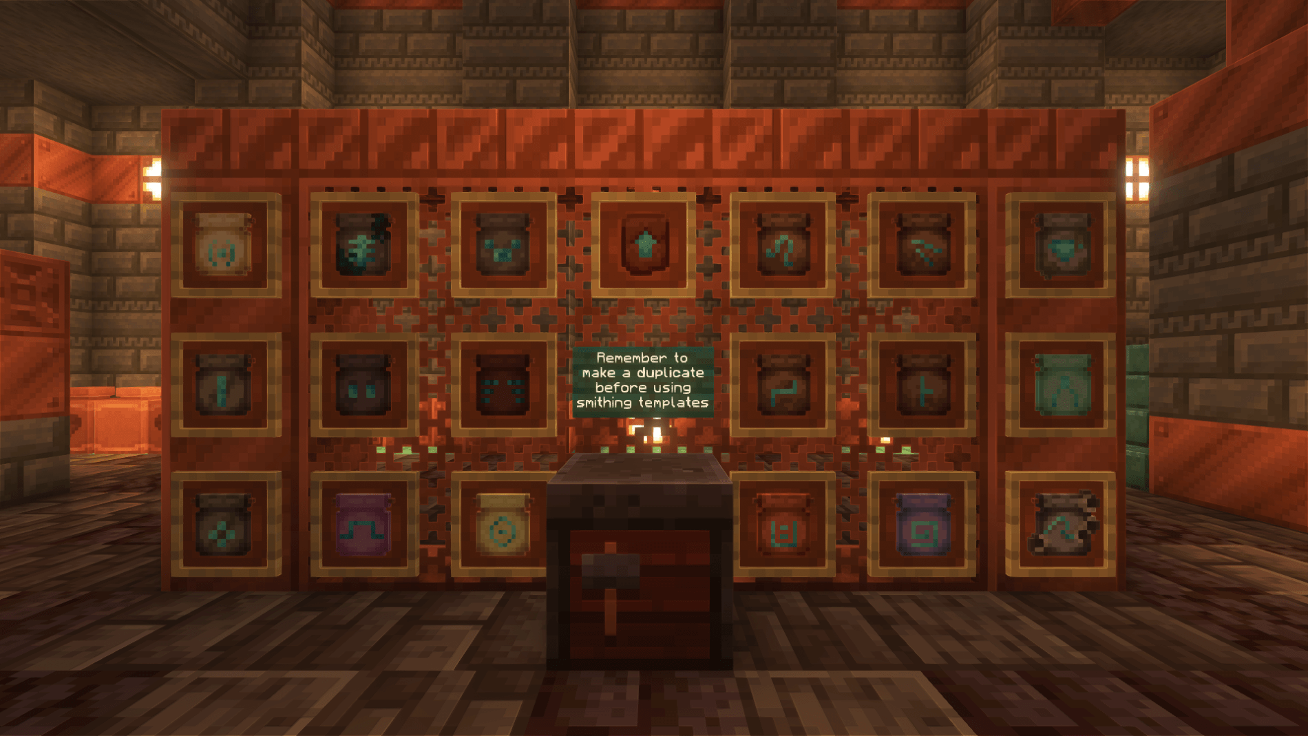 Clean Smithing Templates BE — screenshot 2