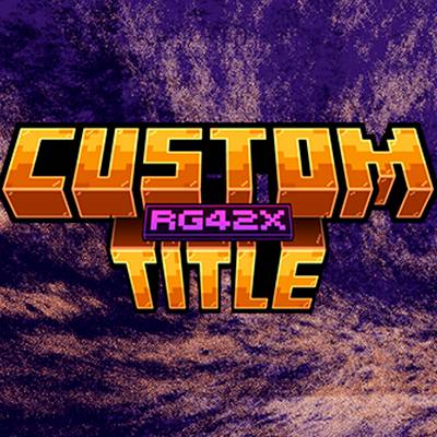 Custom Title by: RG42X — screenshot 1