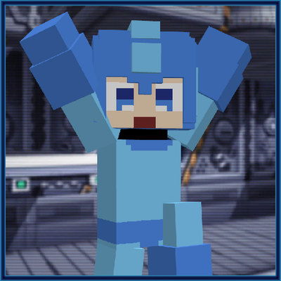Megaman 4d Skin