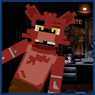 Foxy the Pirate 4d Skin