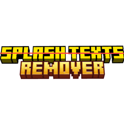 Splash Texts Remover