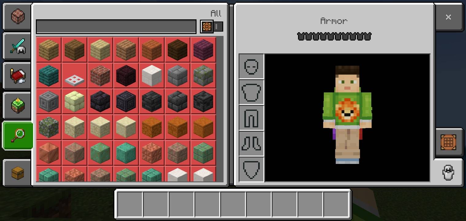 New Bedrock UI icons — screenshot 6