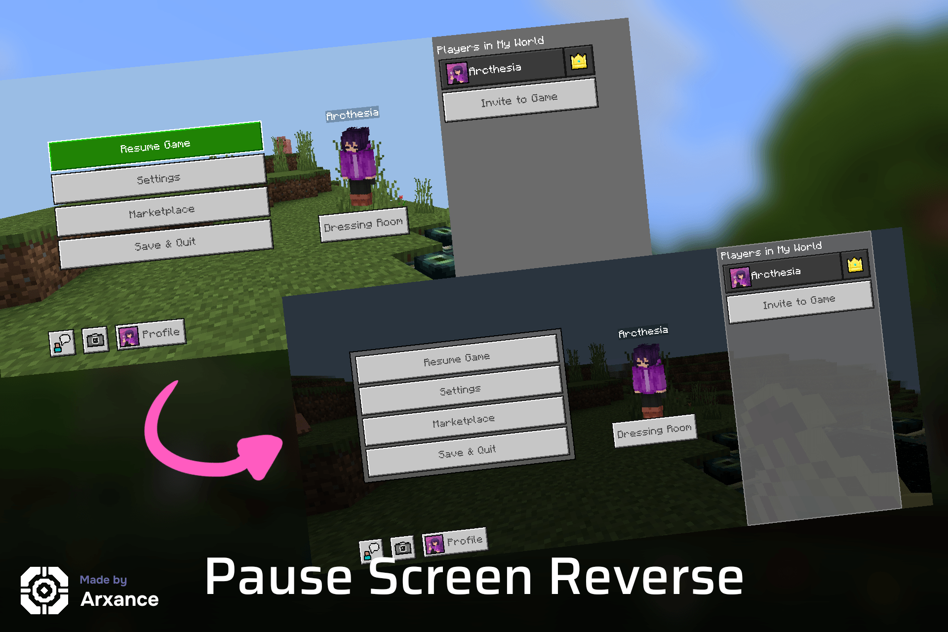 Pause Screen Reverse — screenshot 1
