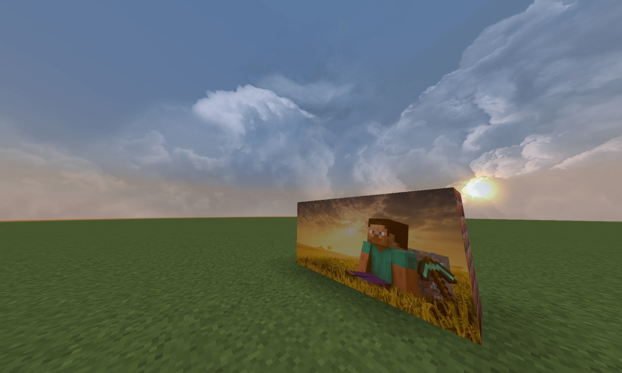 Steve Sunset Painting — screenshot 1