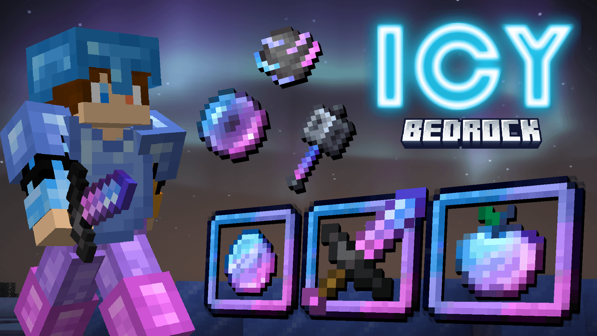 Icy 16x [Bedrock] — Minecraft Bedrock Texture Pack Download