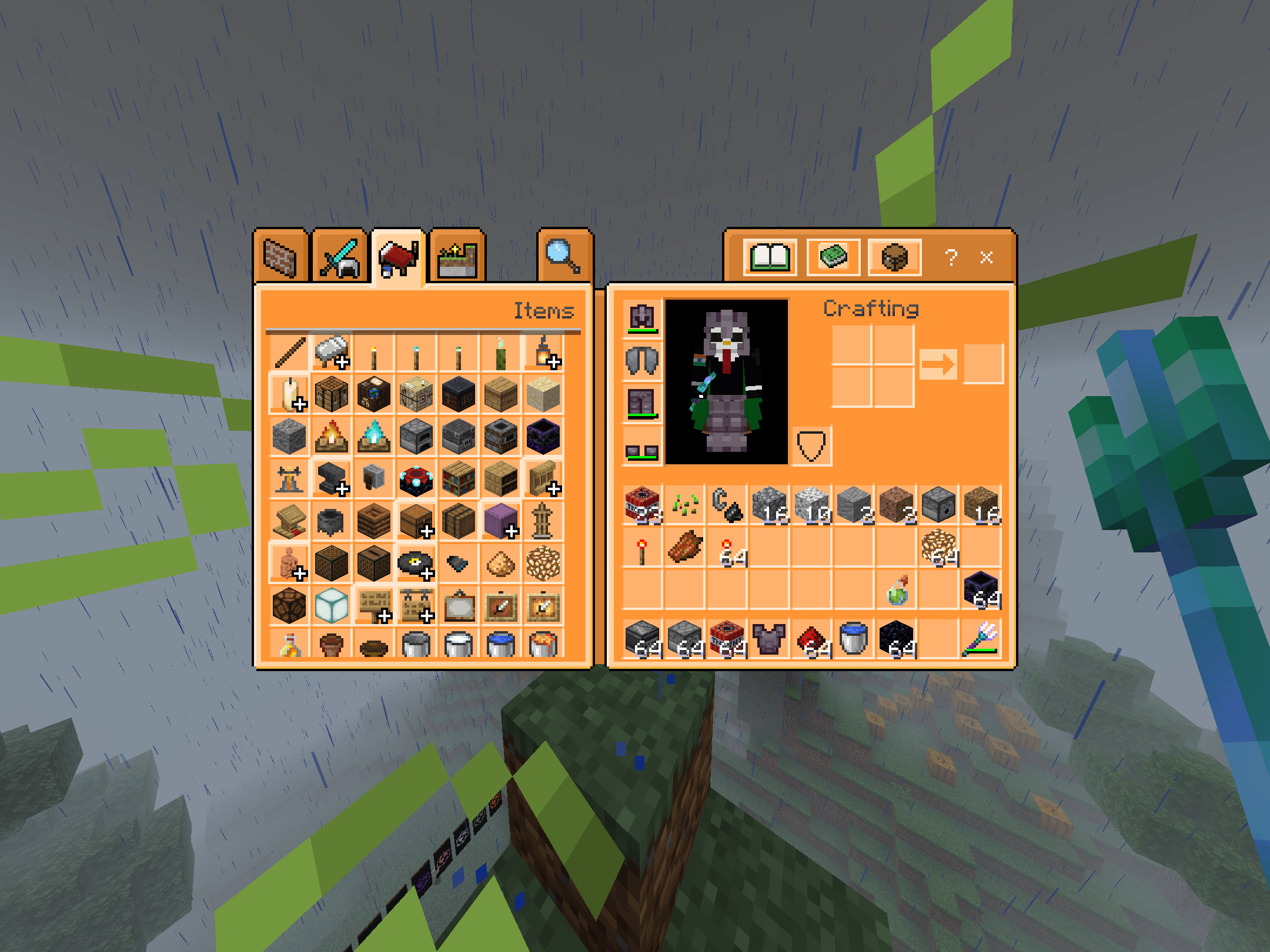 Orange inventory — screenshot 2
