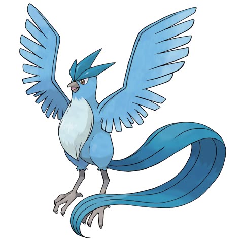 Articuno animated totem