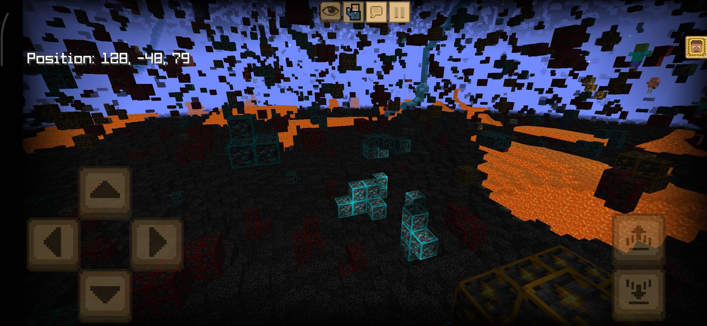 X-Ray in world & nether — screenshot 2