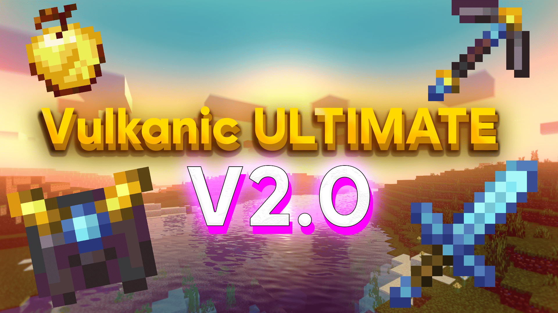 Vulkanic Ultimate 16x Pack — Minecraft Bedrock