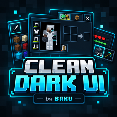 Clean dark ui by baku