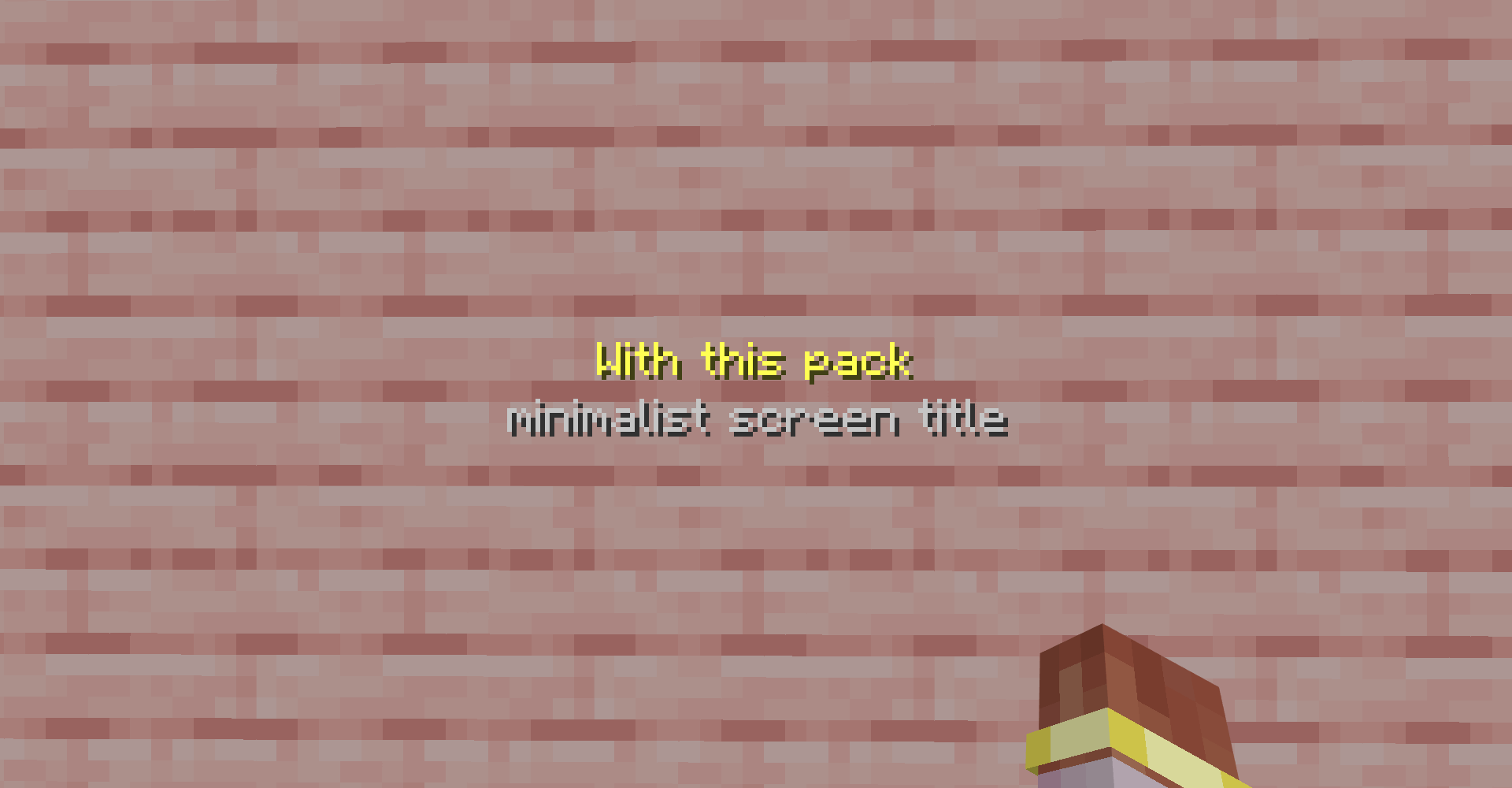 Minimalist screen title & subtitle — screenshot 1