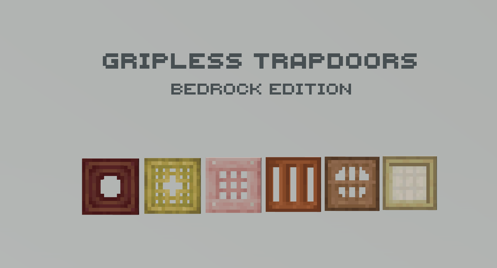 Gripless Trapdoors BE — screenshot 1