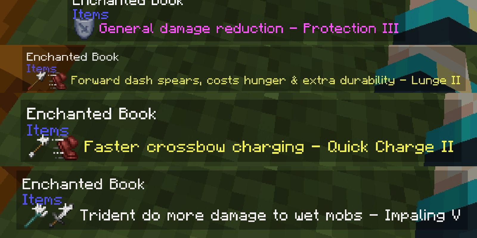 Enchantment summary tooltips — screenshot 1