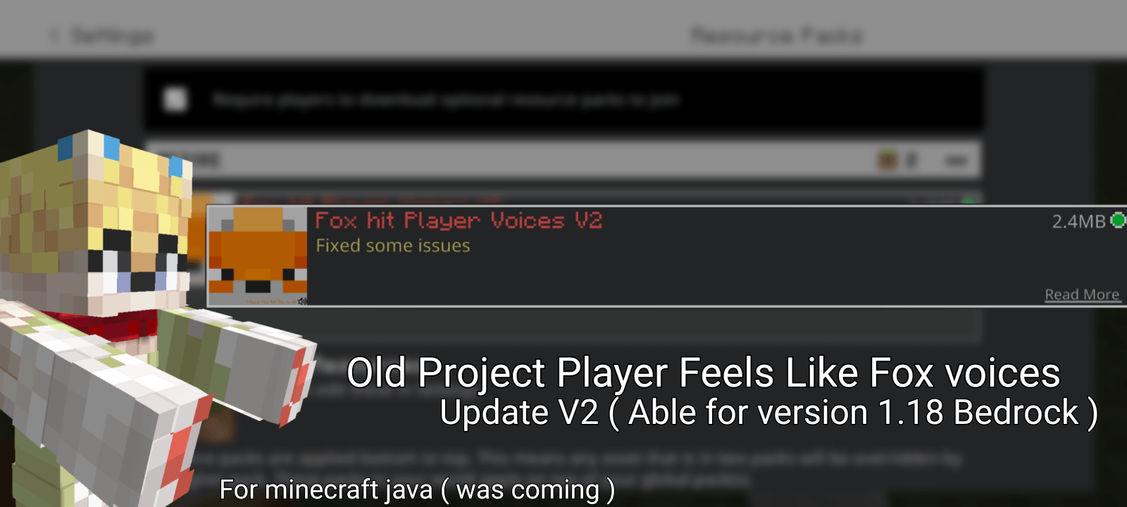 Damage Hit Fox Voices Player — screenshot 1