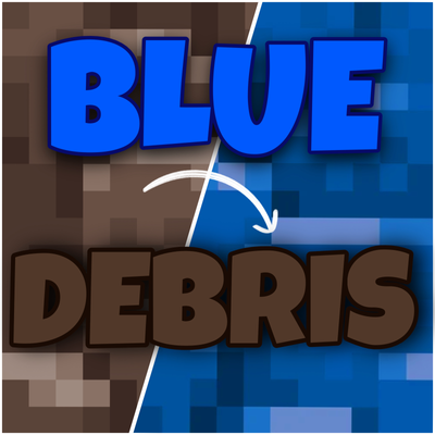 Blue Color Ancient Debris