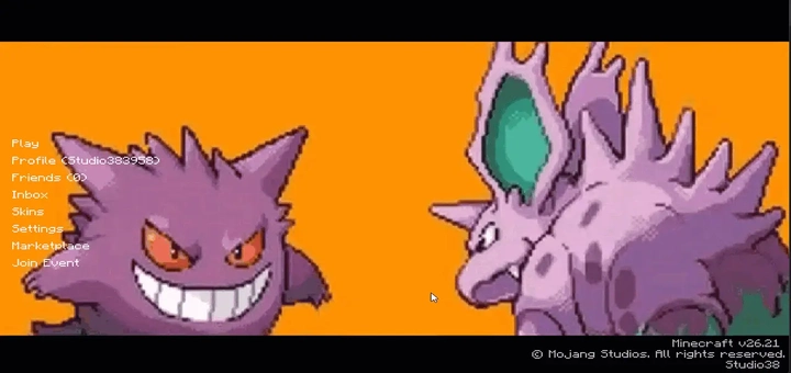 Animated Menu - Pokemon FireRed Intro  — screenshot 1