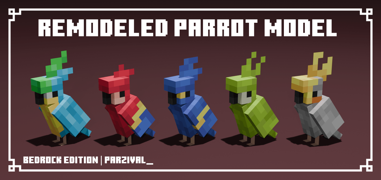 Remodeled Parrot Model — screenshot 1
