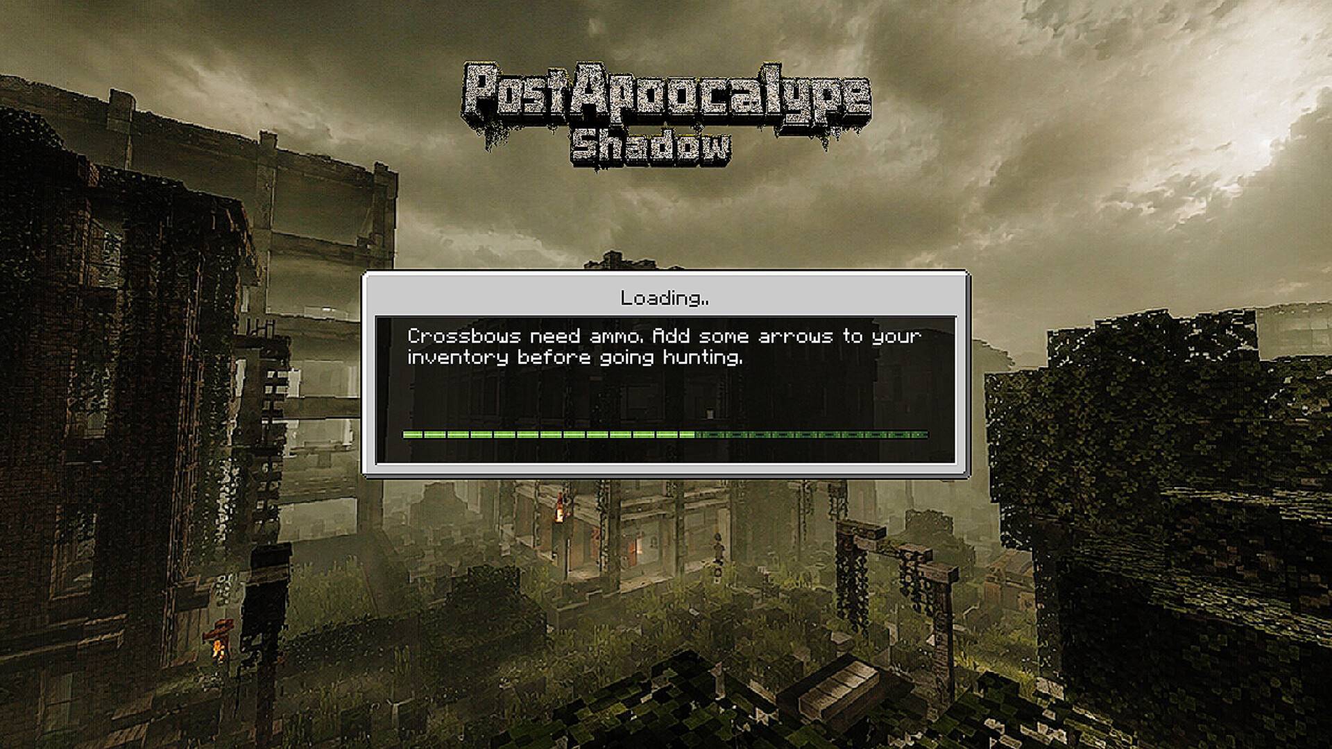 Post-Apocalypse Shadow Bedrock 1.26 — screenshot 3
