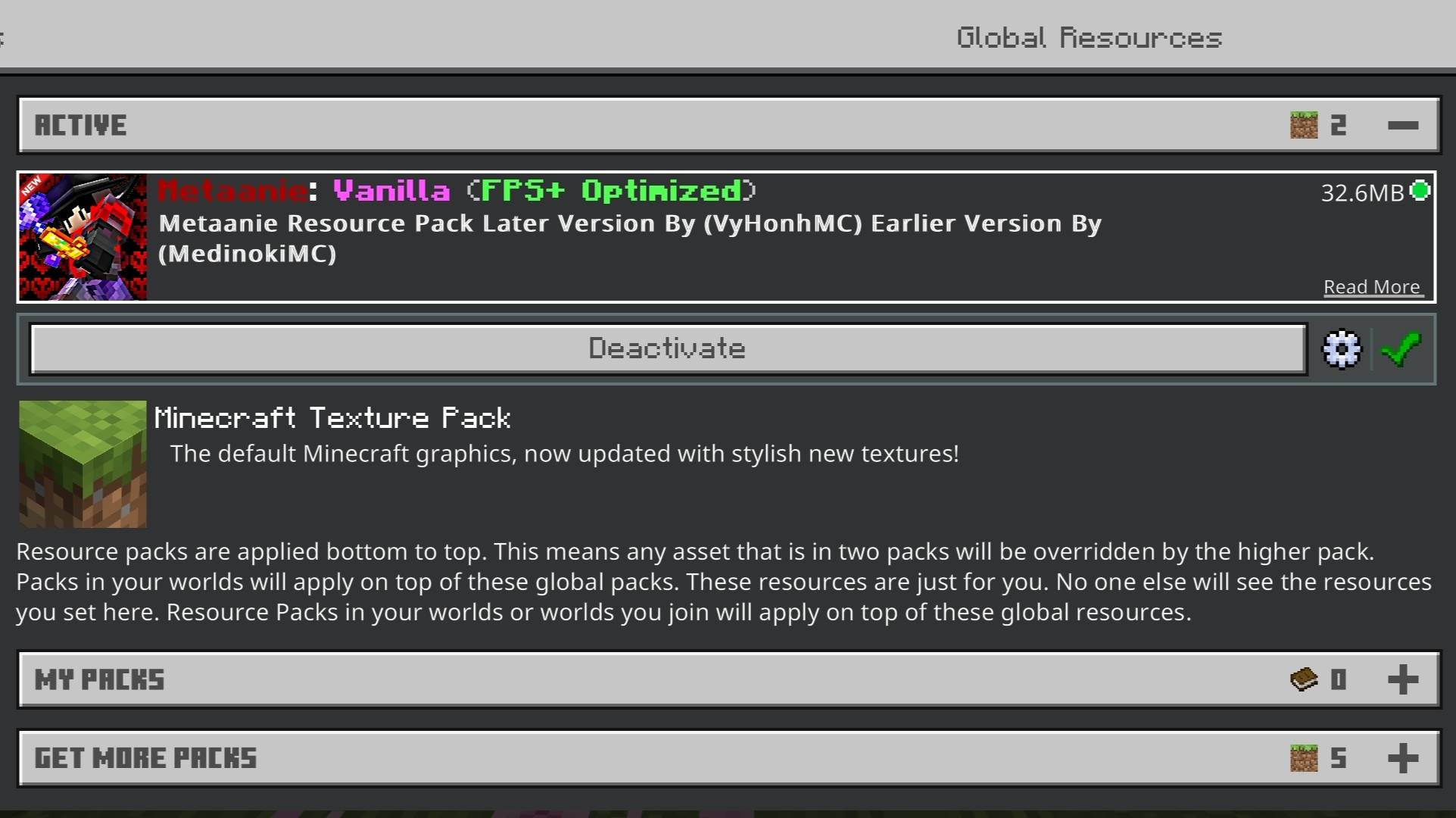 Metaanie: Vanilla (FPS+ Optimized) — screenshot 1