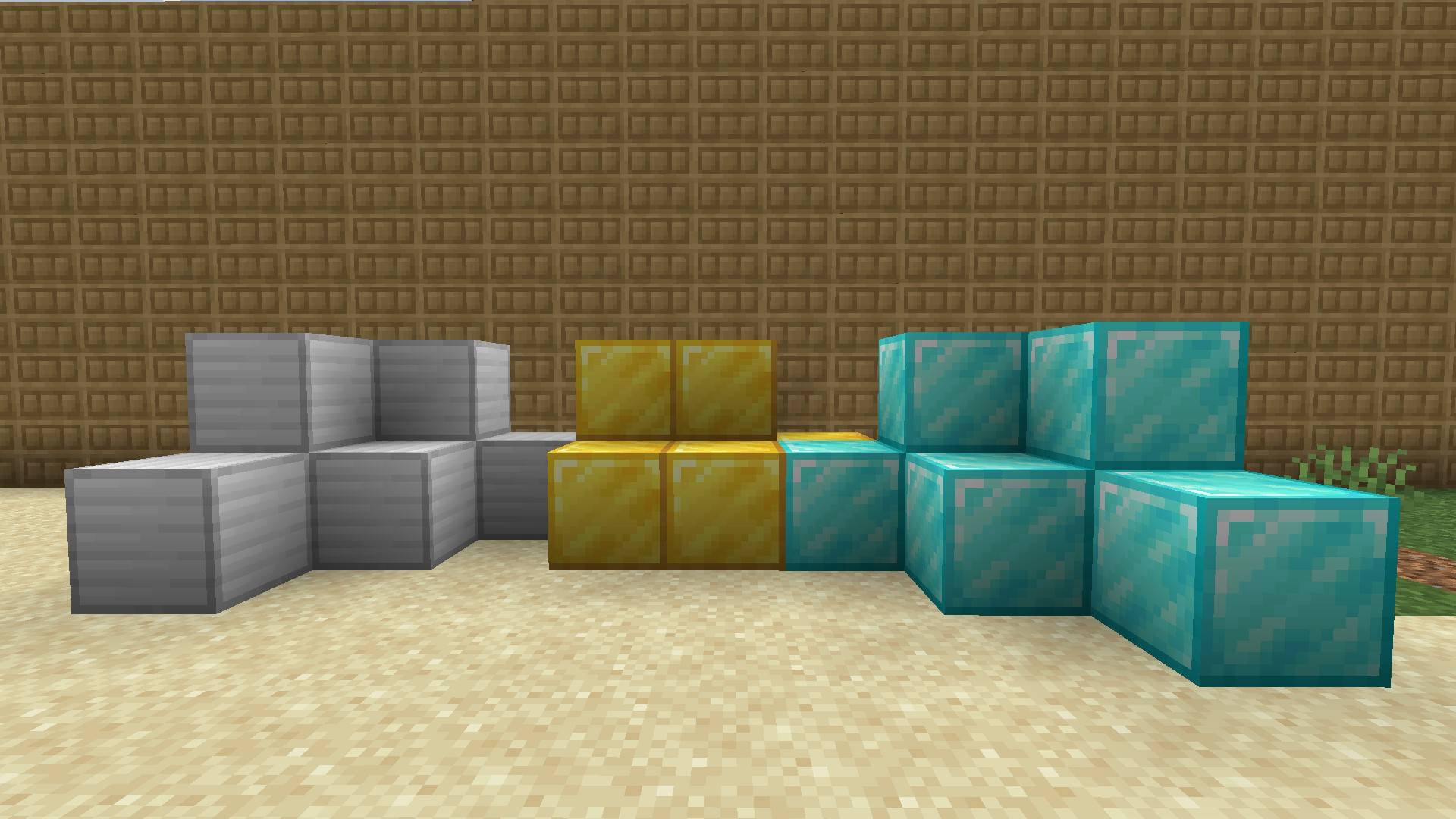 Element material blocks — screenshot 2
