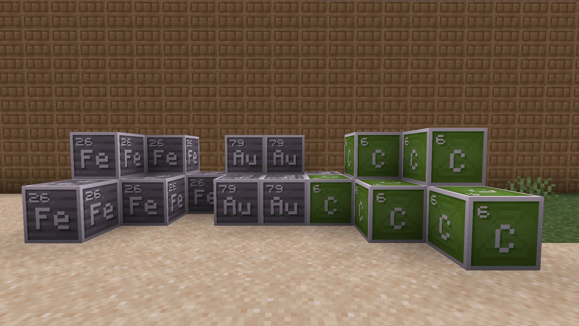Element material blocks — screenshot 3
